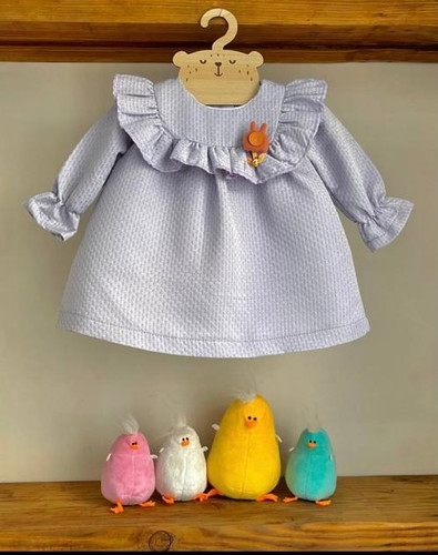 پیراهن یقه چیندار بنفش