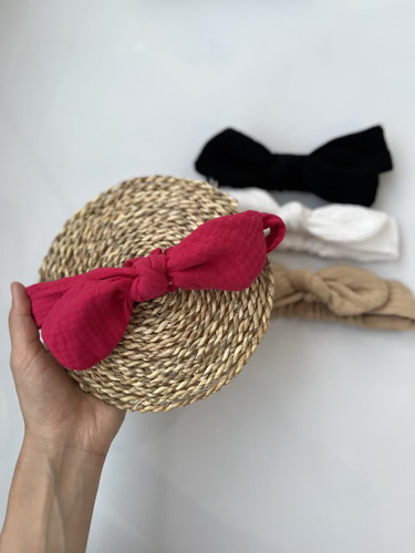 هدبند گرهی 🎀🩶