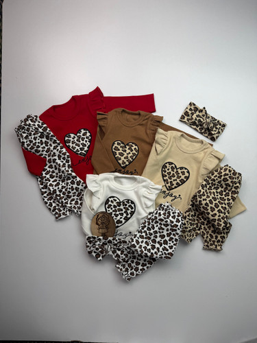 ست کبریتی پلنگی قلبی❤️